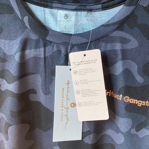 NWOT Spiritual gangster Active Muscle tank - Picture 3 of 6